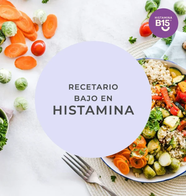 Recetario bajo en histamina